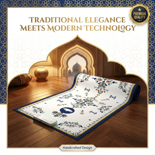 Smart Salah Mat with App | NoorConnect Smart Prayer Mat