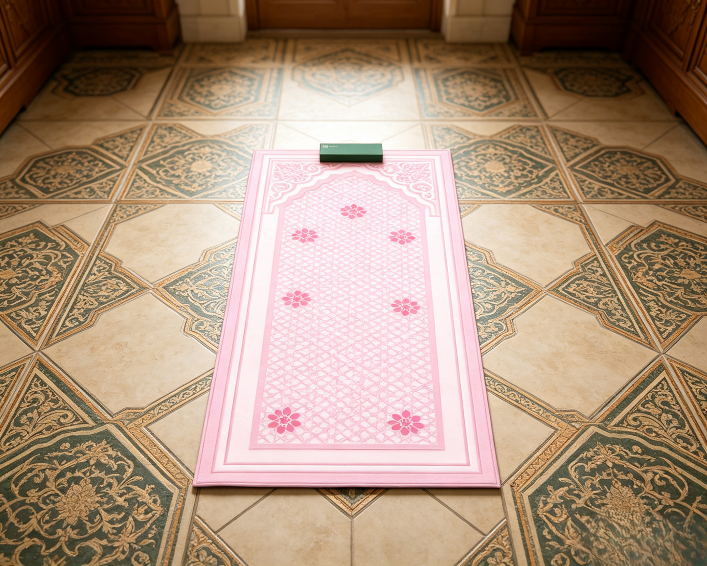 The Rose Garden at Dawn Smart Salah Mat